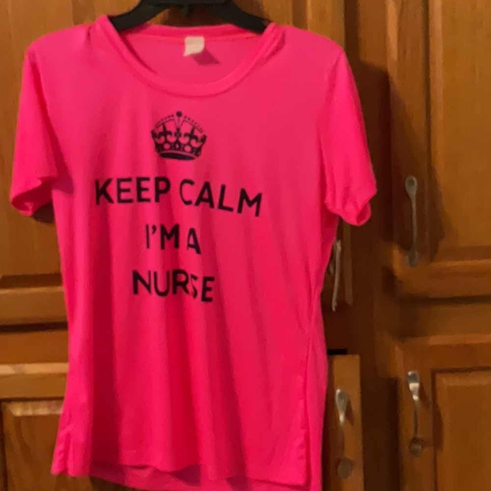 NWT keep calm I’m a nurse t shirt size small